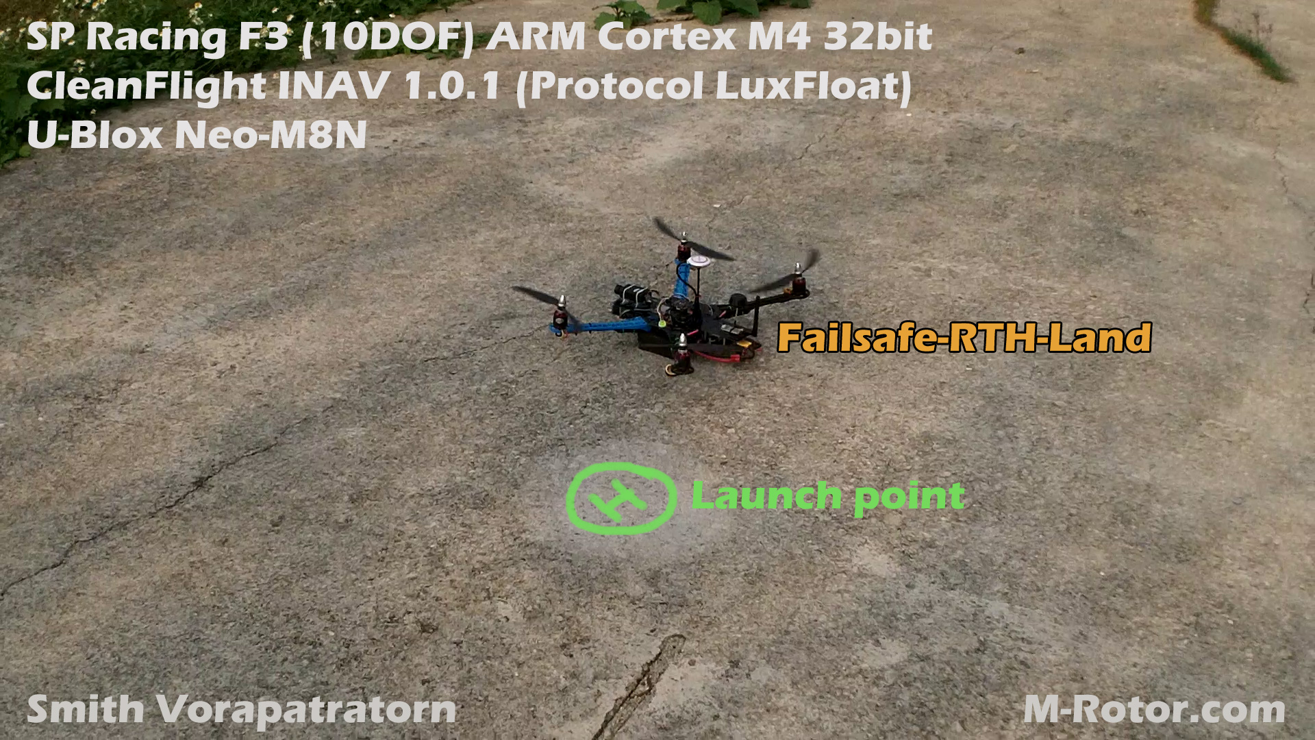 CleanFlight Failsafe RTH Land M ROTOR